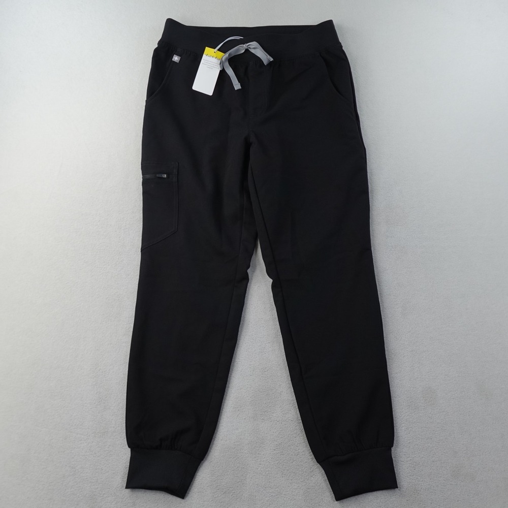 Figs Black Track Jogger Pants (tag cut off)